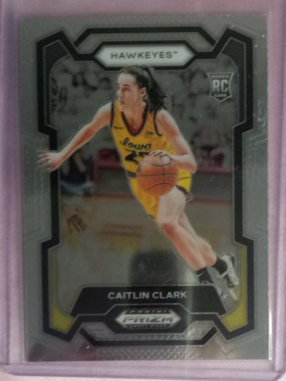2024 Panini Prizm Draft Picks Caitlin Clark Rookie Card #57